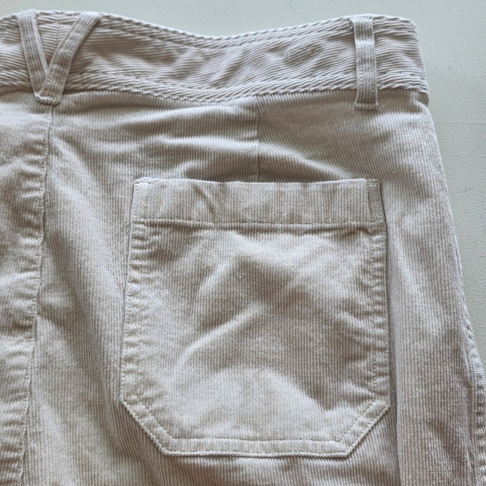 Vineyard Vines Corduroy Pants White Cream Preppy Coastal Minimalist Women's 30 - Picture 8 of 12